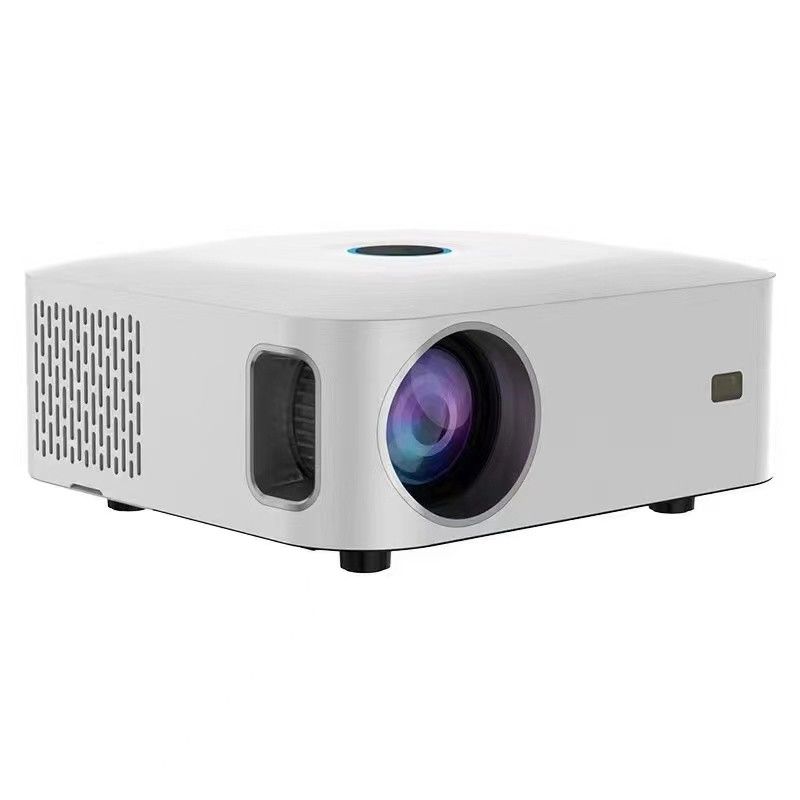 Ανθεκτικός φορητός έξυπνος προβολέας 200W 5.0 ιντσών οθόνη LCD, ελαφρύς μικροπροβολέας οικιακού κινηματογράφου
