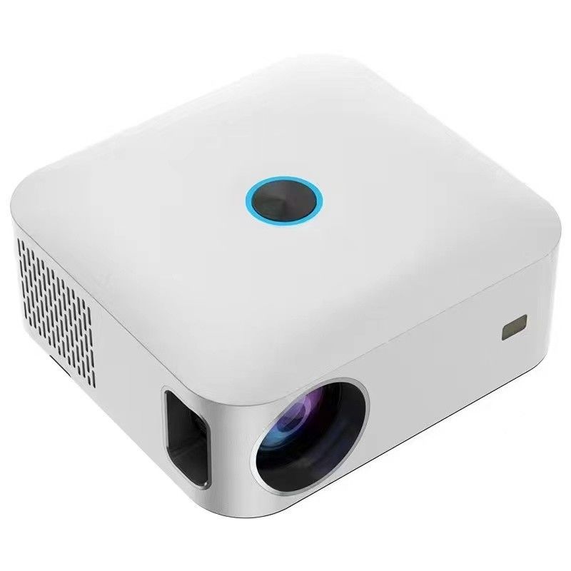Ανθεκτικός φορητός έξυπνος προβολέας 200W 5.0 ιντσών οθόνη LCD, ελαφρύς μικροπροβολέας οικιακού κινηματογράφου