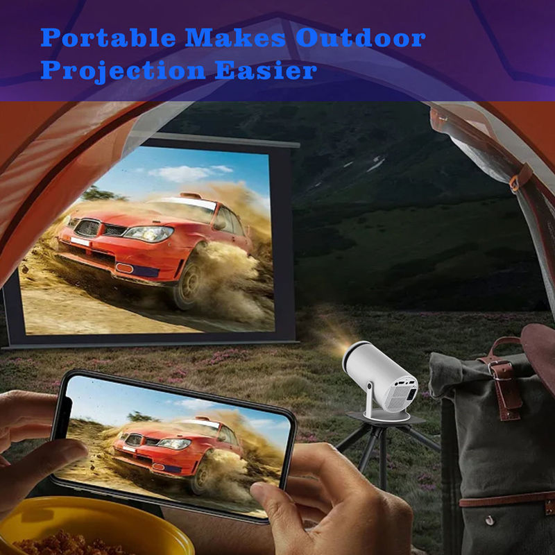 Φορητός προβολέας LCD HY300 με 1280*720P ντόπια ανάλυση 2.4G/5G/BT4.1
